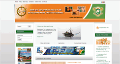 Desktop Screenshot of dgdi.gouv.ci