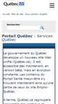 Mobile Screenshot of gouv.qc.ca