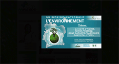 Desktop Screenshot of environnement.gouv.ci